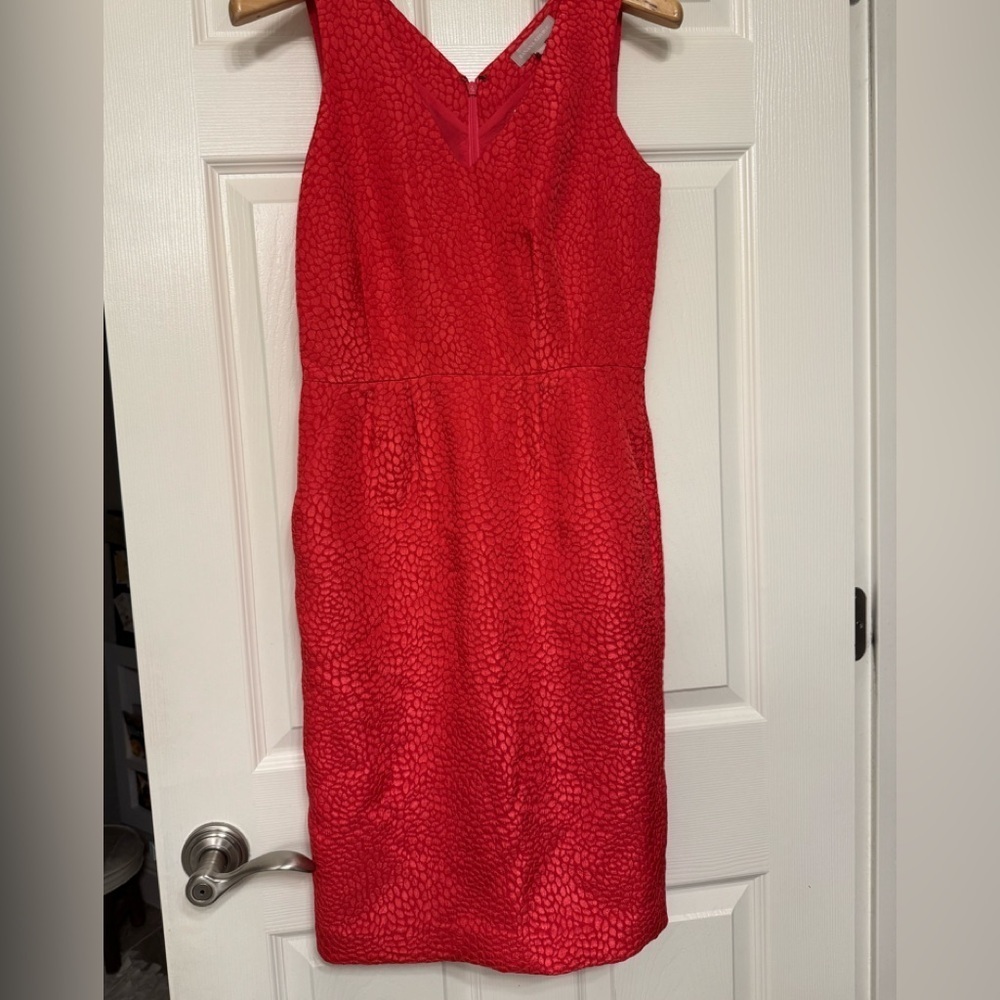 Banana Republic Scarlet Textured Dress - Picture 1 of 7